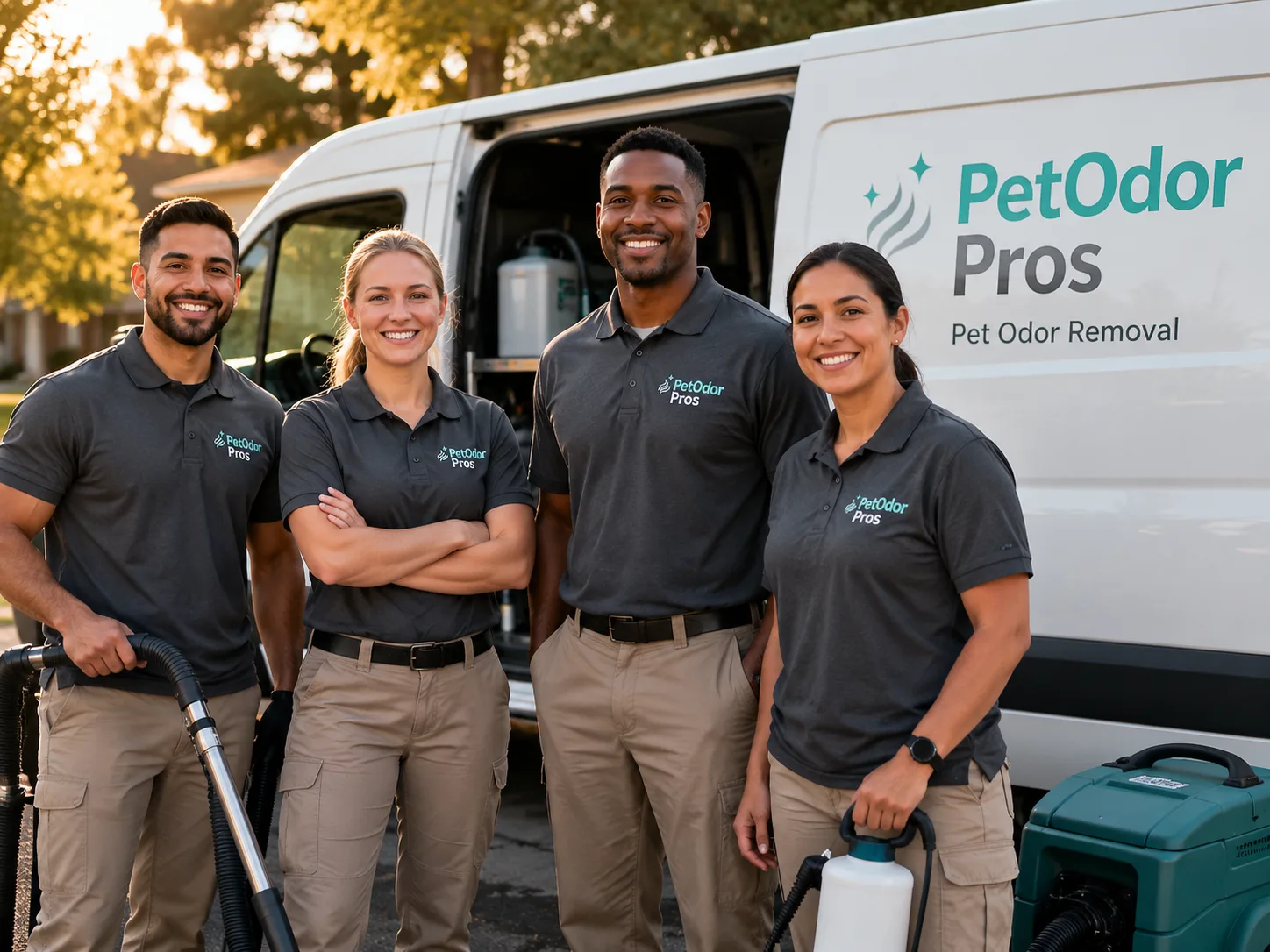 Pet Odor Removal team serving Willows, CA